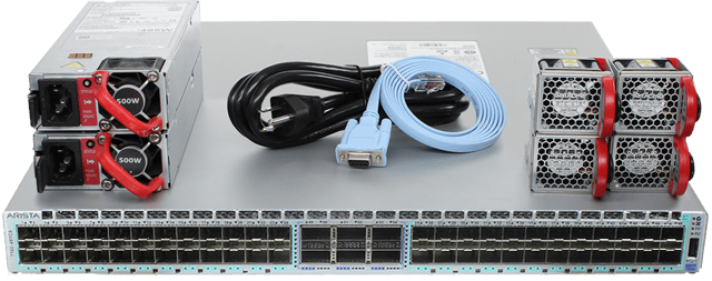 Image of Arista DCS-7160-48YC6-F 48P 25GbE SFP28 6P 100GbE QSFP28 Switch