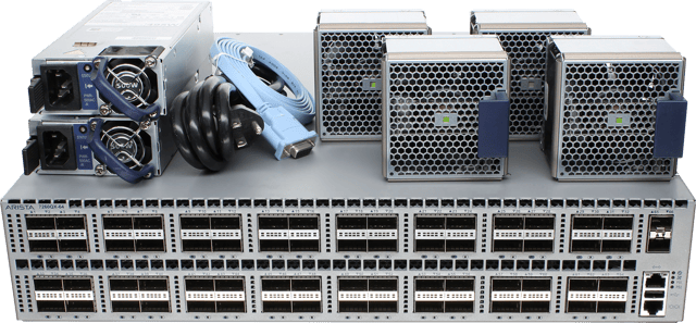 Image of Arista DCS-7260QX-64-R 64P 40GbE QSFP+ 2P SFP+ RA Switch