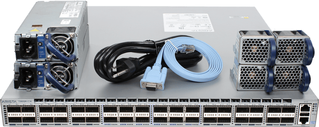 Image of Arista DCS-7280QR-C36-M-R 56P QSFP+ 12P QSFP28 EM RA Switch