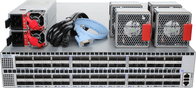 Image of Arista DCS-7280QR-C72-F 56P 40GbE QSFP+ 16P 100GbE QSFP100 Switch (Fair)