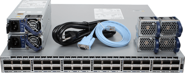 Image of Arista DCS-7280QRA-C36SM-R 24P QSFP+ 12P QSFP28 EM RA Switch