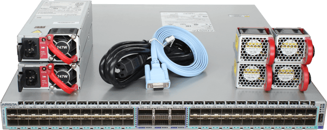 Image of Arista DCS-7280SR2-48YC6-F 48P 25GbE SFP25 6P 100GbE QSFP100 Switch