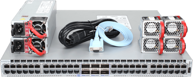 Image of Arista DCS-7280TR-48C6-F 48P 10GbE Base-T 6P 100GbE QSFP100 Switch