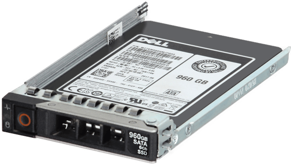 Image of Dell 960GB 6Gbps SATA Mix Use MLC 2.5 SSD SM863a CPO