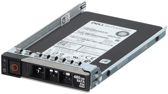Image of Dell 480GB 6Gbps SATA Read Intensive TLC 7mm 2.5 SSD 5400 Pro
