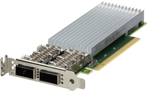 Image of Dell Intel E810-CQDA2 Dual Port 100Gb QSFP28 Low Profile Adapter