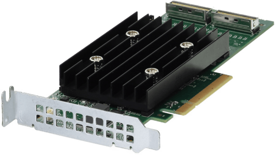 Image of Dell H745 4GB NV 12Gb/s PowerEdge RAID Front Controller Rear Bracket