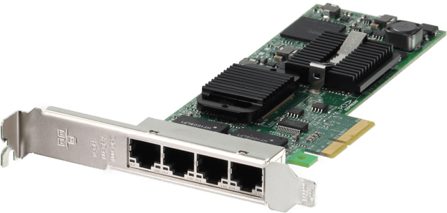 Image of Intel 10/100/1000Mb ET PCI E Gig Eth QP