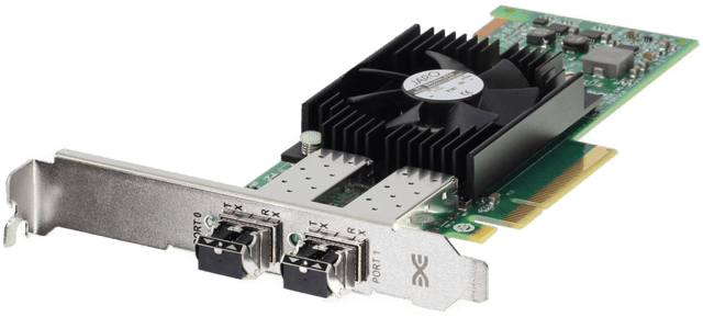 Image of Dell Emulex LPE16002 Dual Port 16Gb SFP+ HBA Full Height