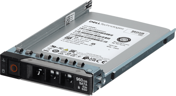 Image of Dell 960GB 6Gbps SATA Mix Use MLC 7mm 2.5 SSD SE5130