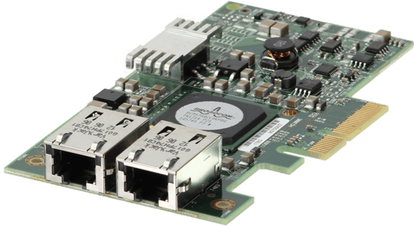 Image of Dell Broadcom 5709 1Gb DP RJ45 NIC FH NB