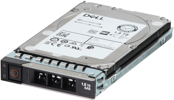 Image of Dell 1.8TB 10K 12Gbps SAS 2.5 HDD 512e (400-AJQX)