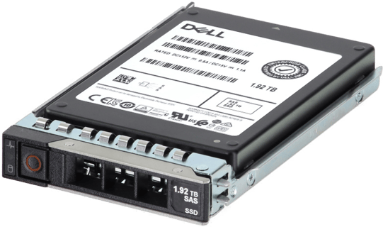 Image of Dell 1.92TB 12Gbps SAS Mix Use MLC SED FIPS 2.5 SSD PX05SVQ192B (ME4)