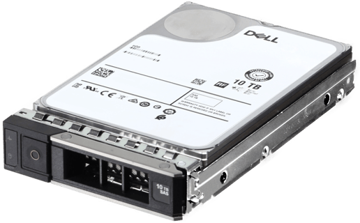 Image of Dell 10TB 7.2K 6Gbps SATA 3.5 HDD 512e