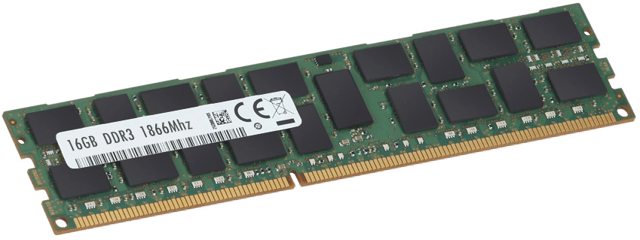 Image of Dell 16GB 2Rx4 DDR3 RDIMM 1866Mhz (A7187318)