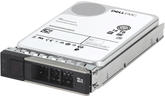 Image of Dell 16TB 7.2K 6Gbps SATA 3.5 HDD