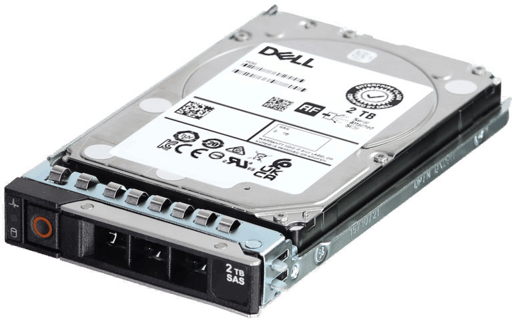 Image of Dell 2TB 7.2K 12Gbps NL SAS 3.5 HDD (400-AURC)