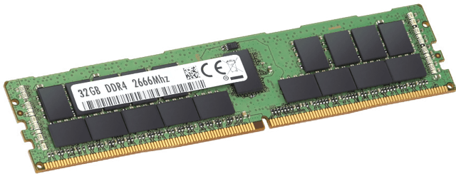Image of Dell 32GB 2Rx4 DDR4 ECC RDIMM 2666Mhz