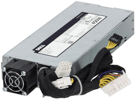 Image of Dell R240/R250/R260/T360 450W Platinum AC Cabled Power Supply