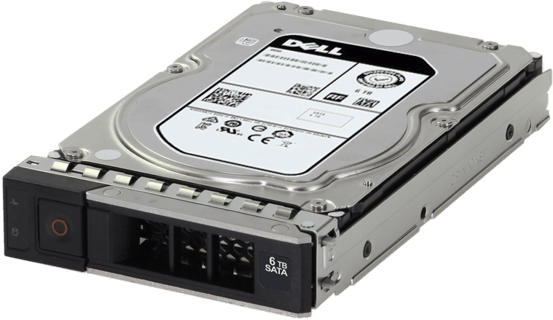 Image of Dell 6TB 7.2K 6Gbps SATA 3.5 HDD 512e