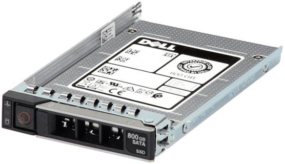 Image of Dell 800GB 6Gbps SATA Write Intensive MLC 2.5 SSD S3710