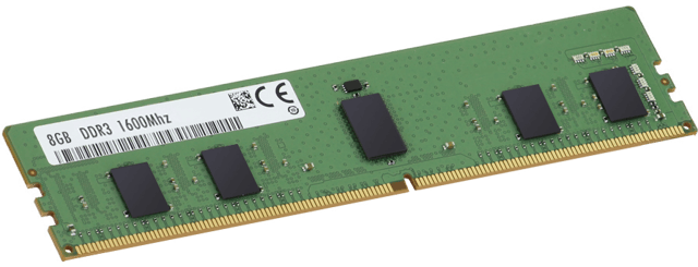Image of Dell 8GB PC3-12800 2Rx8 UnBffrd ECC LV