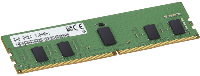 Image of Dell 8GB 1Rx8 DDR4 ECC RDIMM 3200Mhz