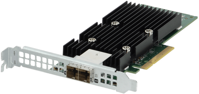 Image of Dell SAS 12Gbps Host Bus Adapter External Controller Full Height (405-AADZ)