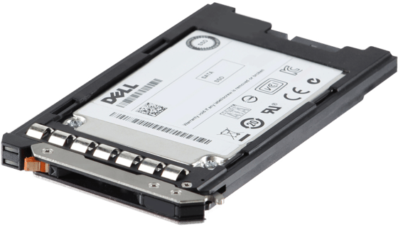 Image of Dell 200GB 6Gbps SATA Mix Use MLC 1.8 SSD S3610