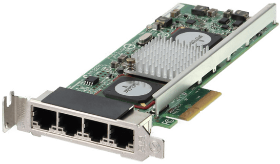 Image of Dell Broadcom BCM5709c 1Gb QP RJ45 NIC LP