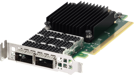 Image of Dell Solarflare SFN7042Q Dual Port 40Gb QSFP Low Profile