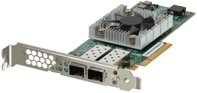 Image of Dell QLogic QLE8262 Dual Port 10Gb SFP+ CNA Full Height