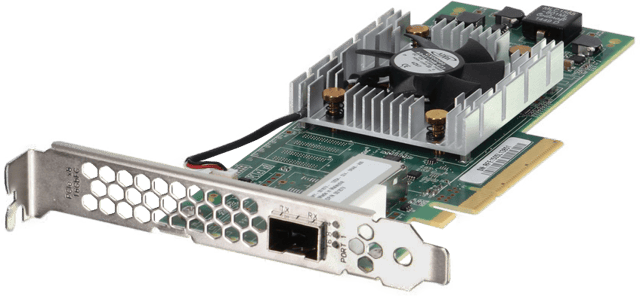 Image of Dell QLogic QLE2660 Single Port 16Gb SFP+ HBA Full Height (406-BBBF)