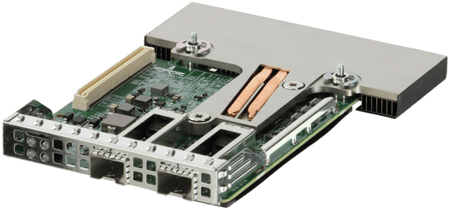 Image of Dell QLogic FastLinQ QL41262 Dual Port 25Gb SFP28 rNDC (555-BDYD)
