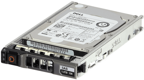 Image of Dell 1.8TB 10K 12Gbps SAS 2.5 HDD 512e