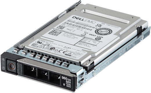 Image of Dell 960GB 12Gbps vSAS Read Intensive TLC SED 2.5 SSD KRM6VRUG960G