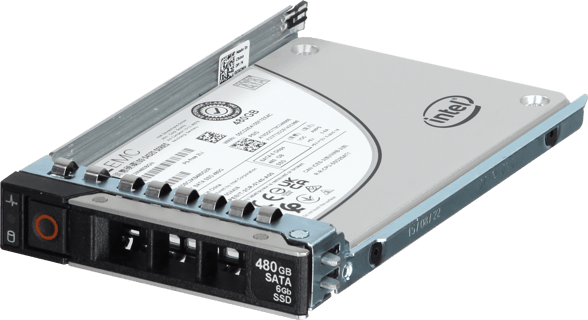 Image of Dell 480GB 6Gbps SATA Read Intensive TLC 7mm 2.5 SSD D3-S4520