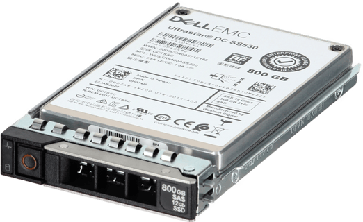 Image of Dell 800GB 12Gbps SAS Mix Use TLC 2.5 SSD SS530
