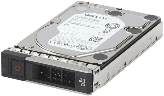 Image of Dell 1TB 7.2K 6Gbps SATA 3.5 HDD 512n