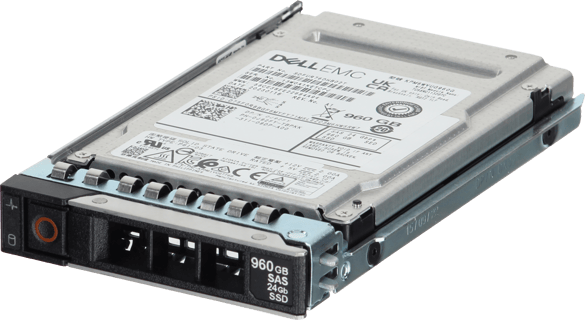 Image of Dell 960GB 24Gbps SAS Mix Use TLC SED/FIPS 2.5 SSD KPM6WVUG960G