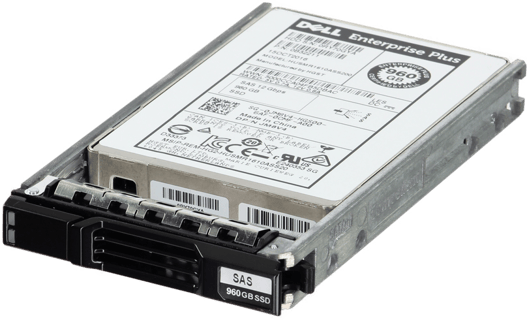 Image of Dell Compellent 960GB 12Gbps SAS Read Intensive MLC 2.5 SSD