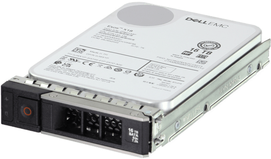 Image of Dell 16TB 7.2K 6Gbps SATA 3.5 HDD 512e