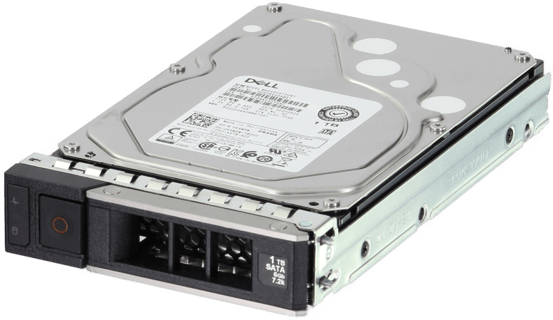 Image of Dell 1TB 7.2K 6Gbps SATA 3.5 HDD 512n