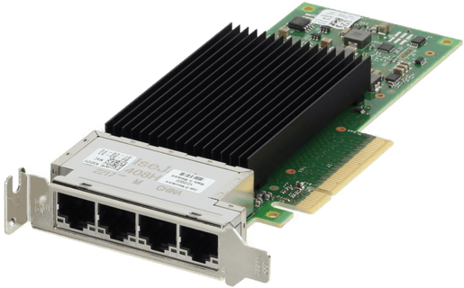 Image of Dell Intel X710-T4L Quad Port 10Gb RJ45 Low Profile