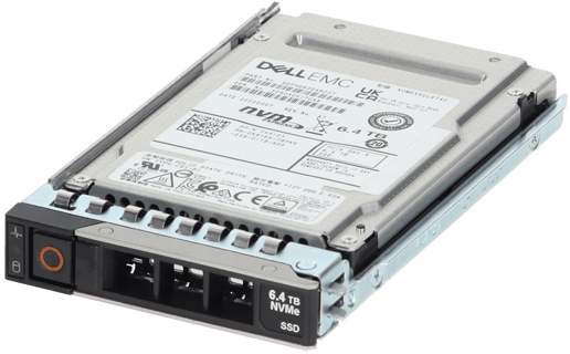 Image of Dell 6.4TB PCIe Gen4 NVMe Mix Use TLC 2.5 SSD KCM6XVUL6T40