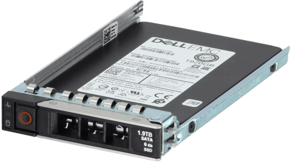 Image of Dell 1.92TB 6Gbps SATA Mix Use TLC 2.5 SSD 7mm 512e 5300 Max