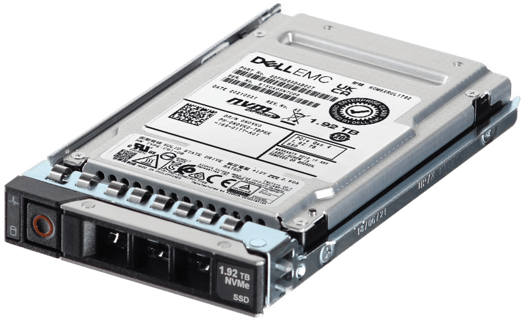 Image of Dell 1.92TB PCIe Gen4 NVMe Read Intensive TLC 2.5 SSD KCM6XRUL1T92