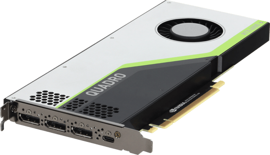 Image of Dell NVIDIA Quadro RTX 4000 8GB GDDR6 160W PCIe x16 SW FHFL GPU