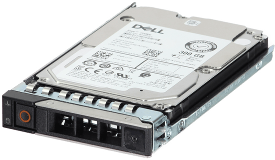 Image of Dell 300GB 15K 12Gbps SAS 2.5 HDD 512n