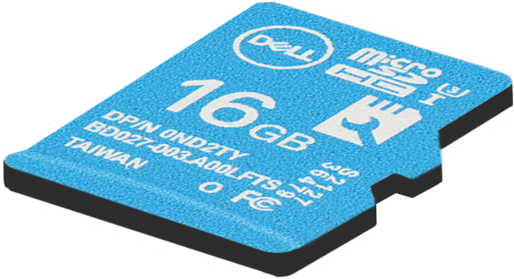 Image of Dell 16GB vFlash microSD Card